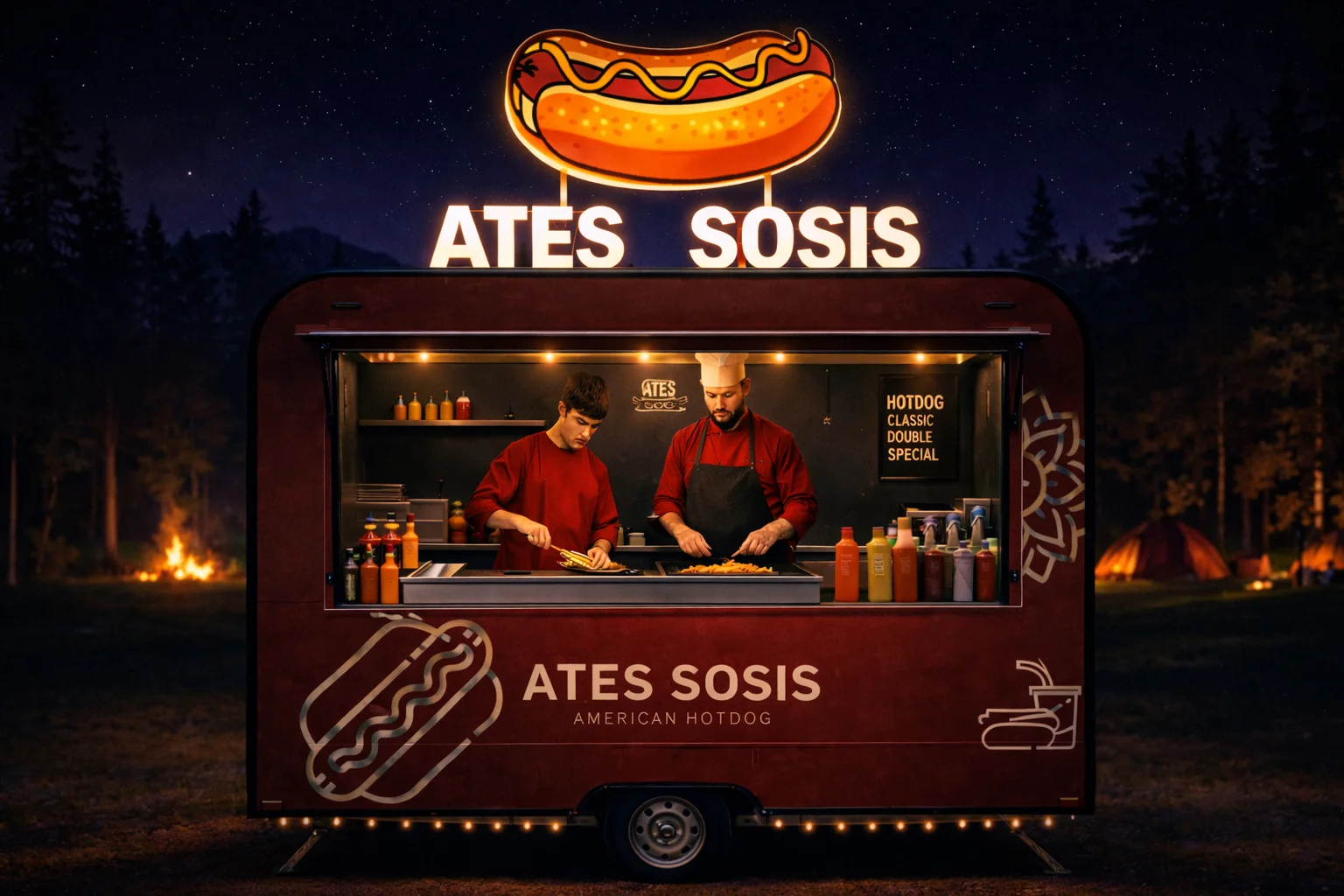 Sosisli Karavanı İmalatı - Konya