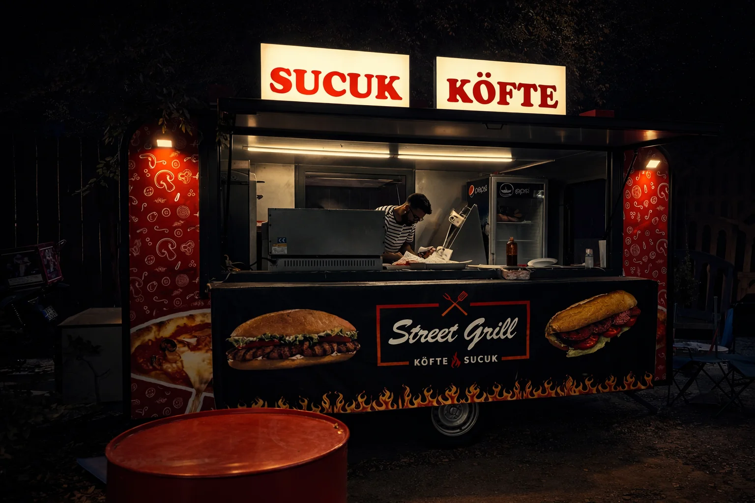 Sucuk Ekmek Karavanı İmalatı - Konya