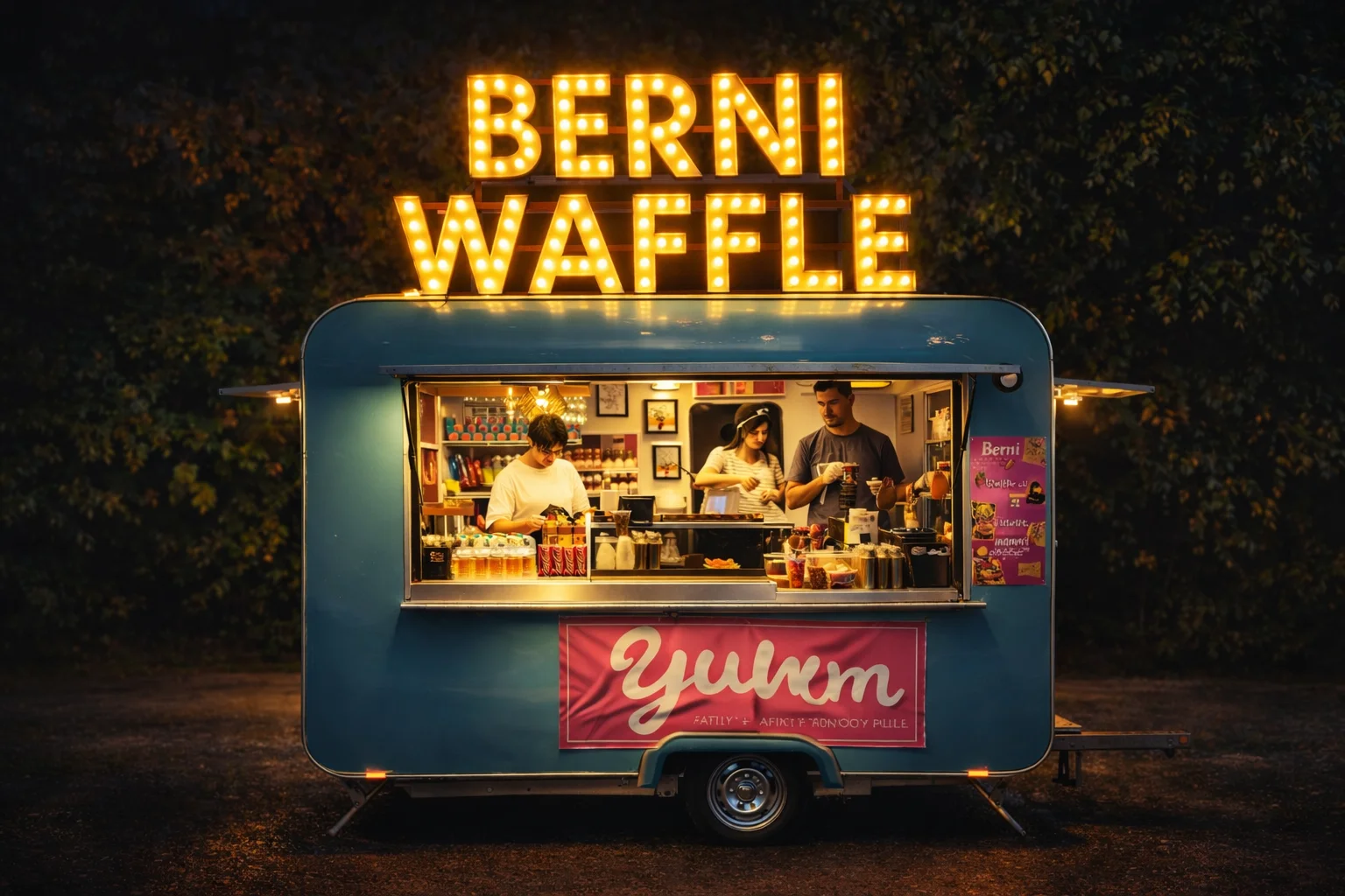 Waffle Karavanı İmalatı - Konya