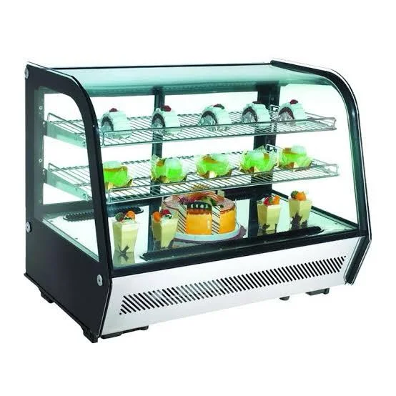 Soğutmalı Camlı Teşhir Vitrini Endüstriyel Mutfak Ekipmanı