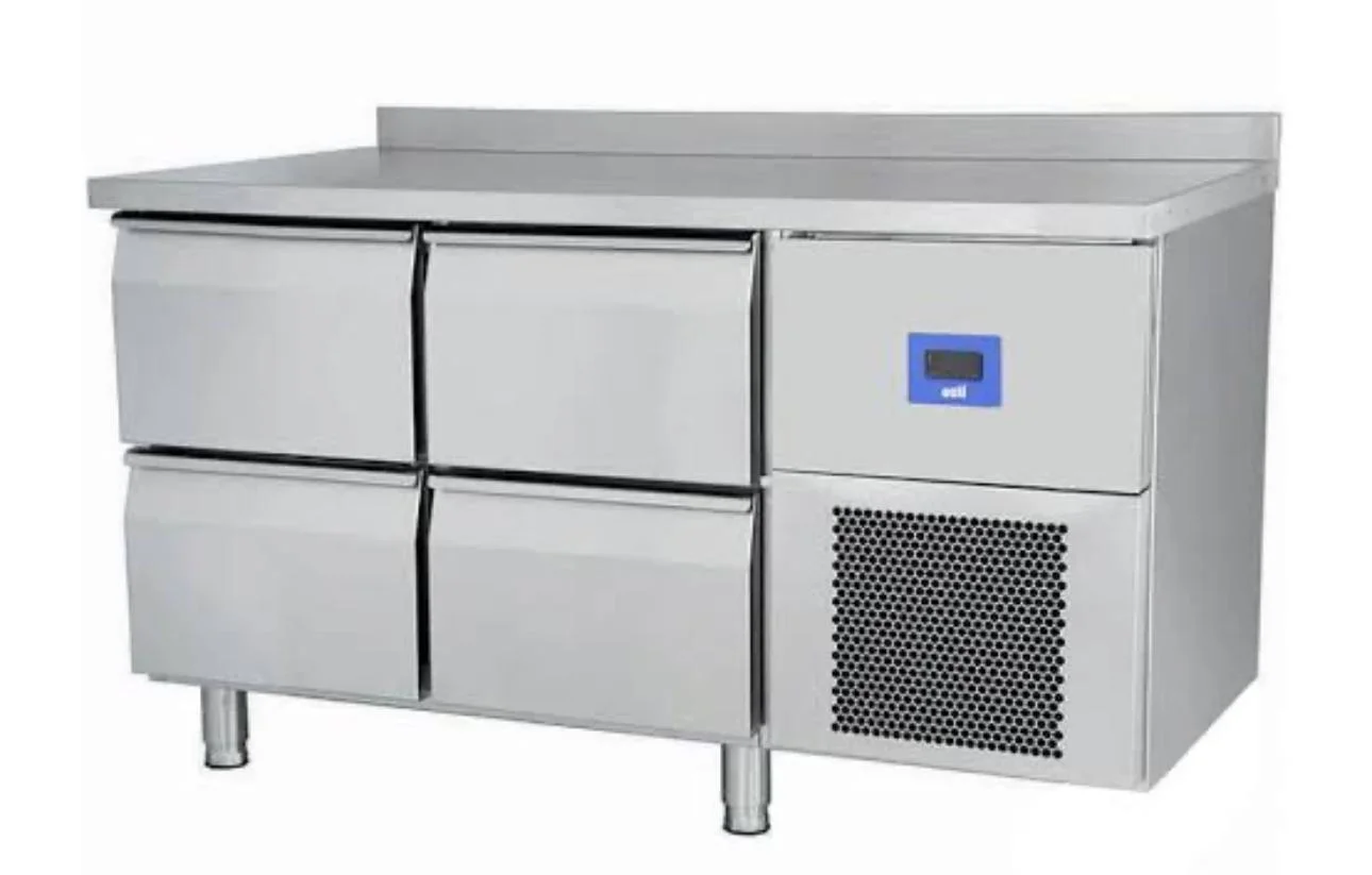 Çekmeceli Soğutuculu Tezgah Endüstriyel Mutfak Ekipmanı