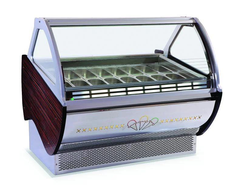 Dondurma Teşhir Vitrini Endüstriyel Mutfak Ekipmanı