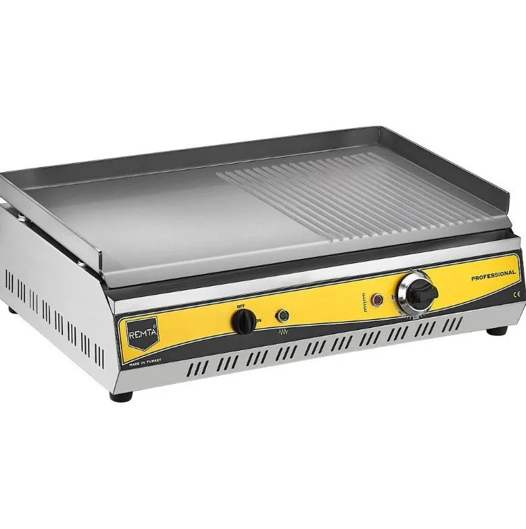 Oluklu Düz Izgara Pleyt Endüstriyel Mutfak Ekipmanı